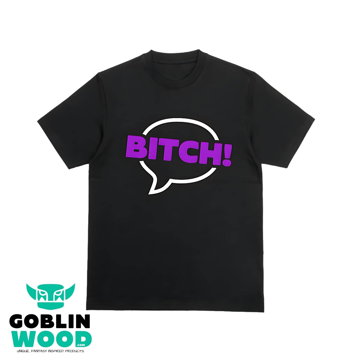 Bitch! - Black Premium T-Shirt - Supernatural Inspired - Goblin Wood Exclusive - Goblin Wood