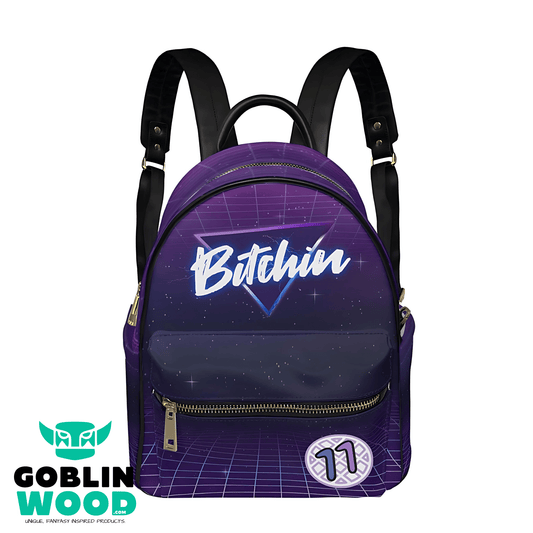 Bitchin - Mini Backpack - Stranger Things Inspired - Goblin Wood Exclusive - Goblin Wood