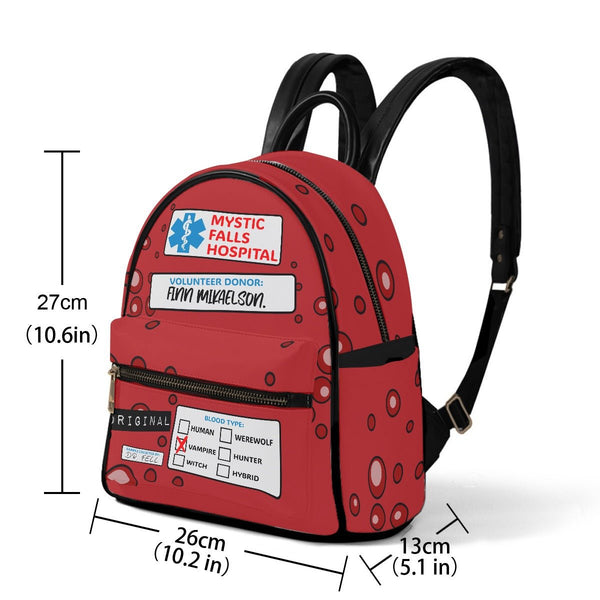 Blood Bag (Finn) - Mini Backpack - TVD Inspired - Goblin Wood Exclusive - Goblin Wood