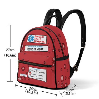 Blood Bag (Stefan) - Mini Backpack - TVD Inspired - Goblin Wood Exclusive - Goblin Wood