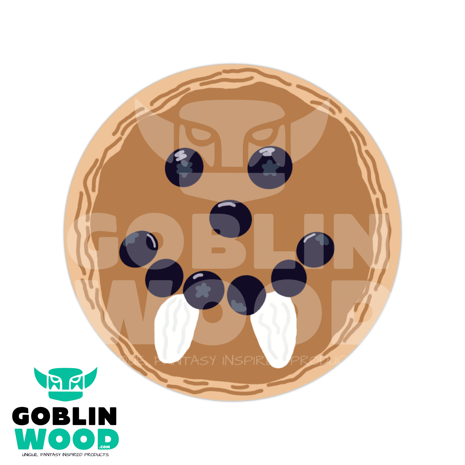 Bon Appétit (Round) - Drinks Coaster - TVD Inspired - Goblin Wood Exclusive - Goblin Wood