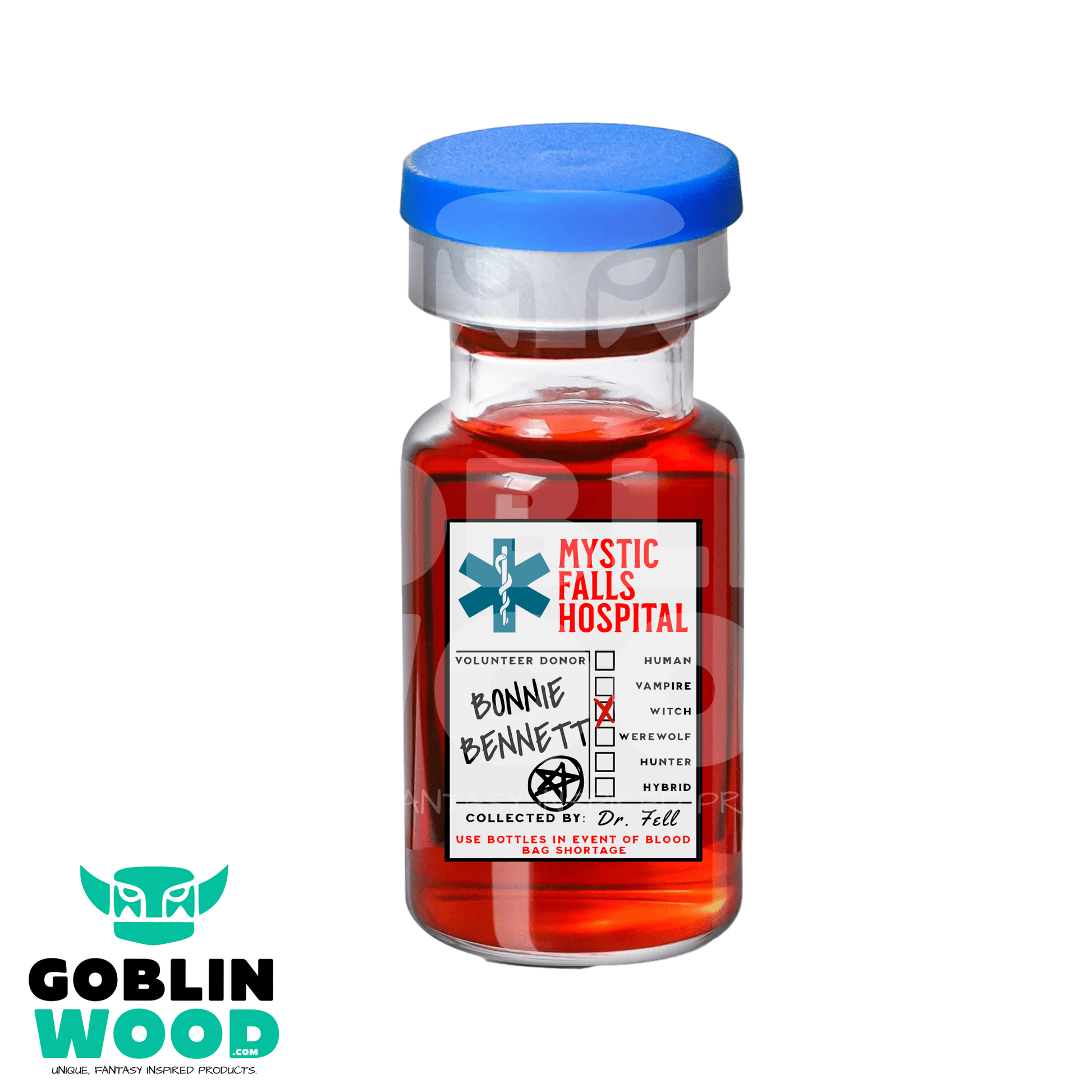 Bonnie Bennett - Blood Vial -  - Goblin Wood Exclusive - Goblin Wood