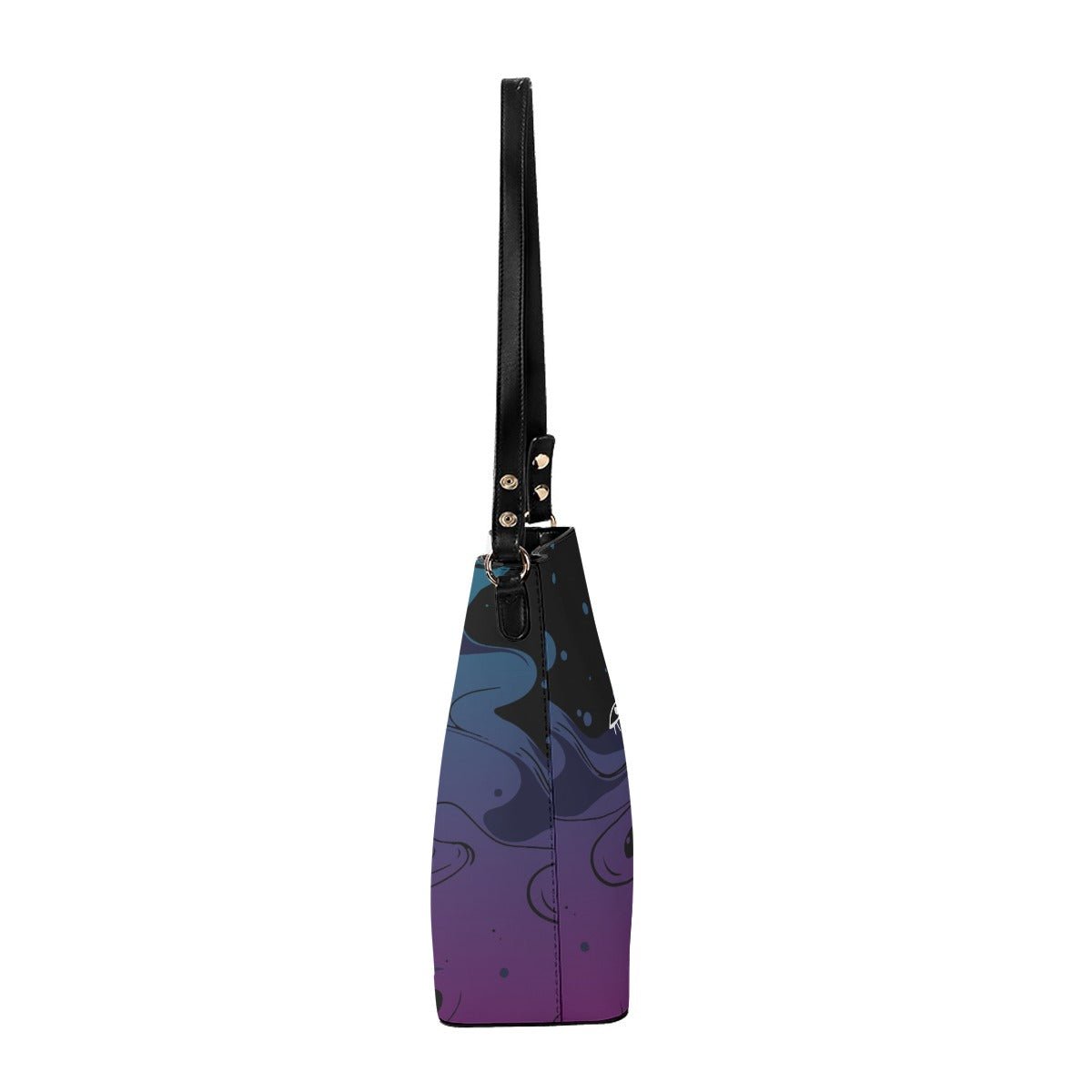 Bonnie - Black Cross Body Bucket Bag -  - Goblin Wood Exclusive - Goblin Wood