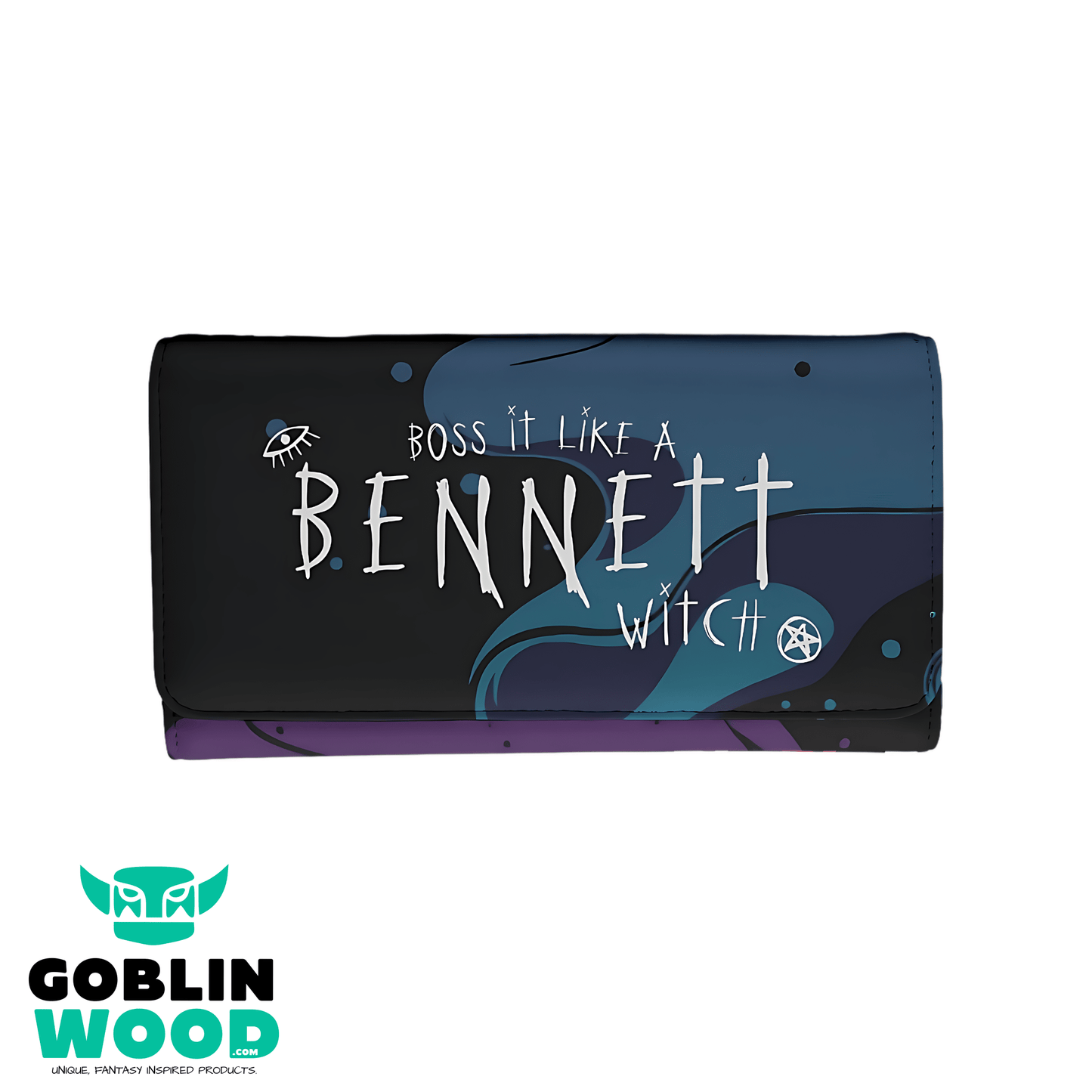 Boss It Like A Bennett Witch - AOP Purse -  - Goblin Wood Exclusive - Goblin Wood