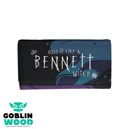 Boss It Like A Bennett Witch - AOP Purse -  - Goblin Wood Exclusive - Goblin Wood