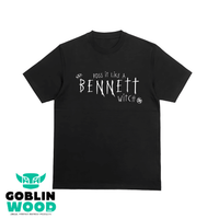 Boss It Like A Bennett Witch - Black Premium T-Shirt -  - Goblin Wood Exclusive