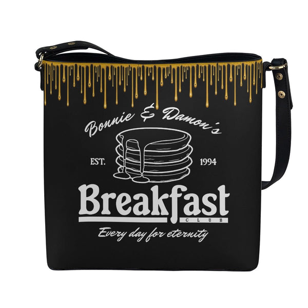 Breakfast Club - Black Cross Body Bucket Bag - TVD Inspired - Goblin Wood Exclusive - Goblin Wood