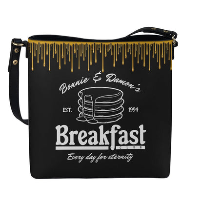 Breakfast Club - Black Cross Body Bucket Bag -  - Goblin Wood Exclusive - Goblin Wood