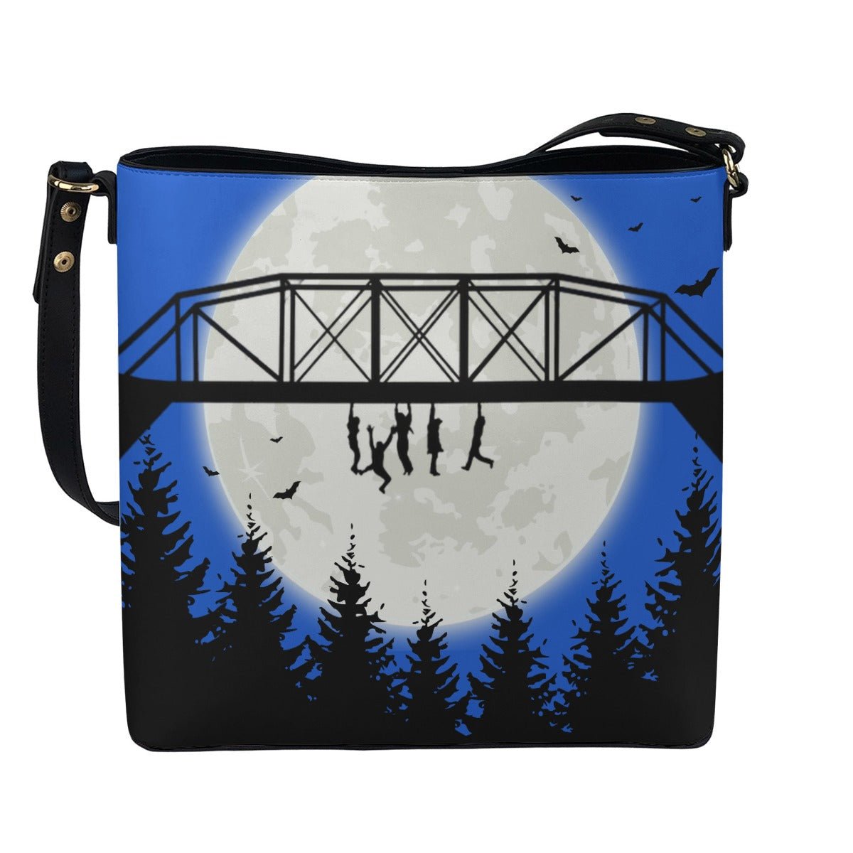 Bridge (Blue) - Crossbody Bucket Bag - The Lost Boys Inspired - Goblin Wood Exclusive - Goblin Wood