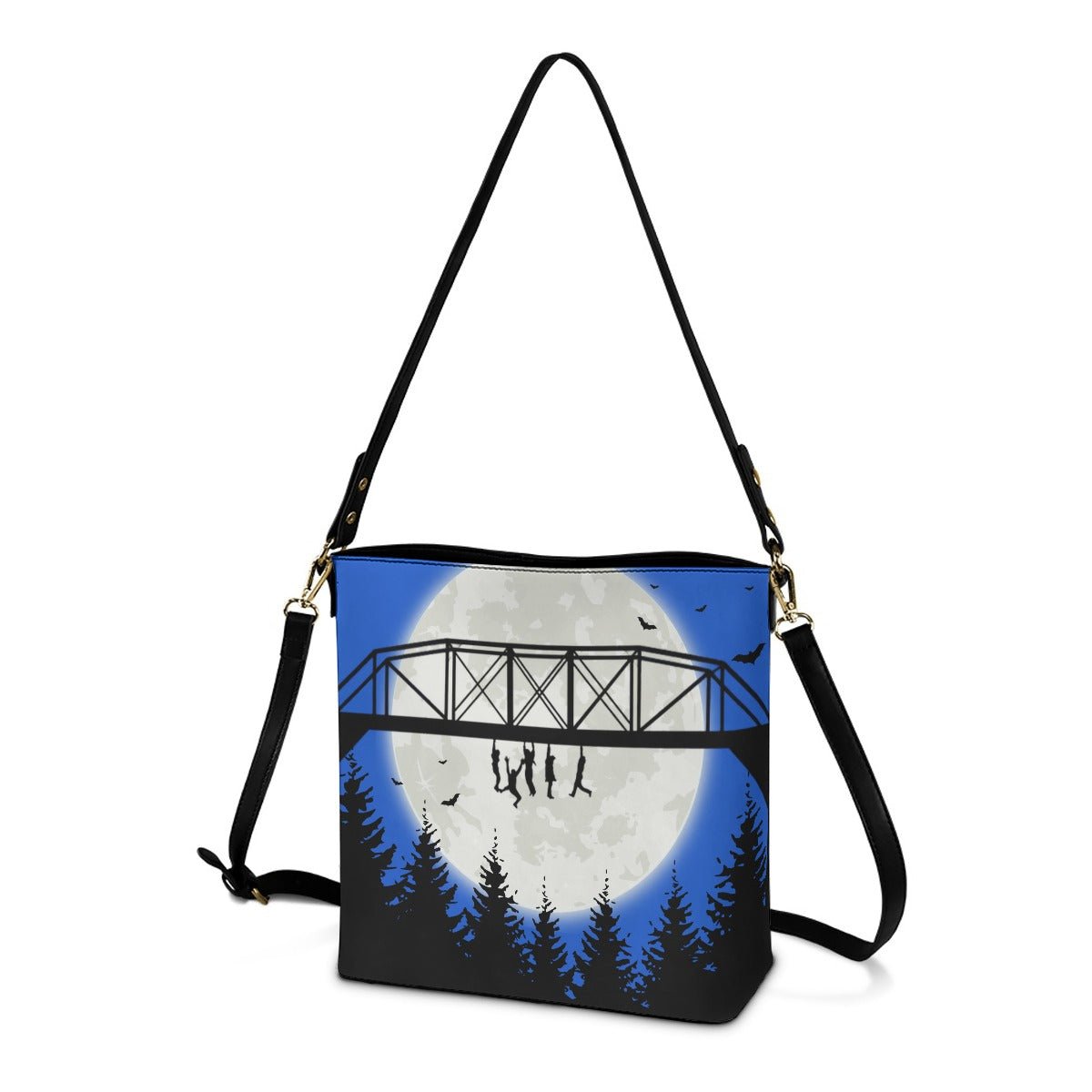 Bridge (Blue) - Crossbody Bucket Bag - The Lost Boys Inspired - Goblin Wood Exclusive - Goblin Wood