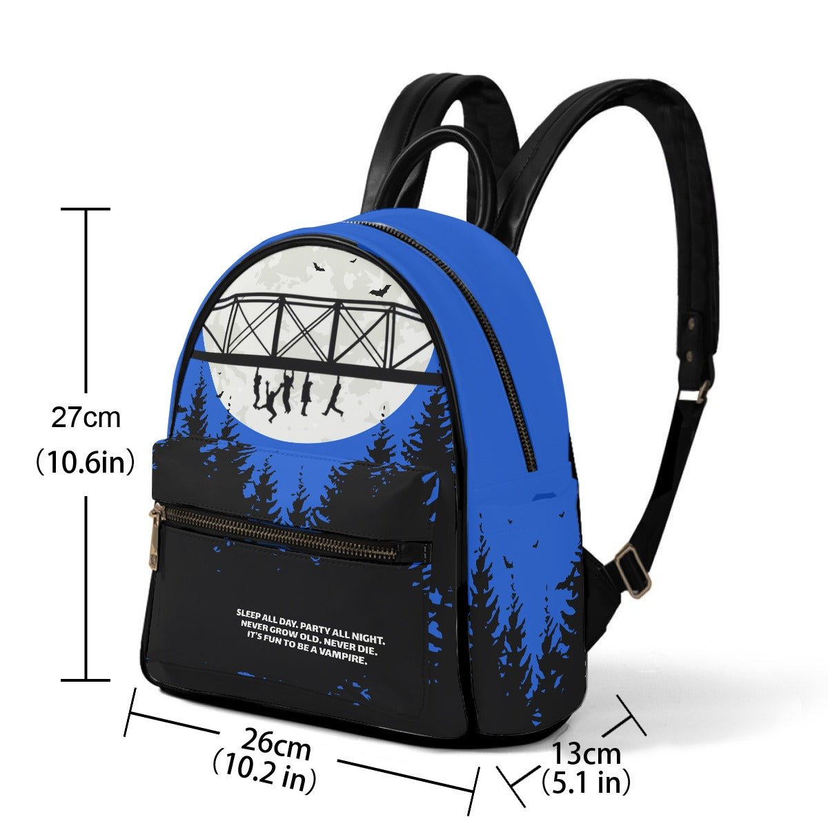 Bridge (Blue) - Mini Backpack - The Lost Boys Inspired - Goblin Wood Exclusive - Goblin Wood