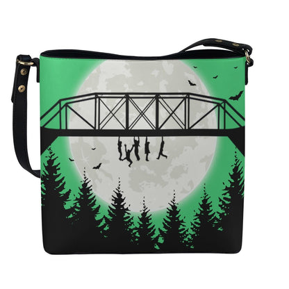 Bridge (Green) - Crossbody Bucket Bag - The Lost Boys Inspired - Goblin Wood Exclusive - Goblin Wood