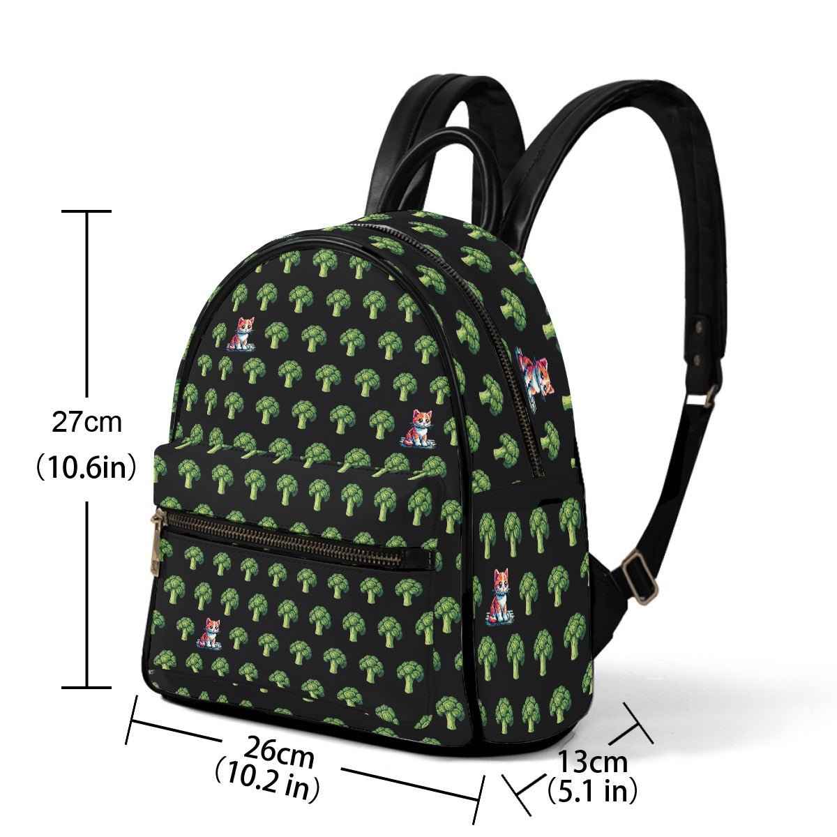 Broccoli - AOP Mini Backpack -  - Goblin Wood Exclusive - Goblin Wood