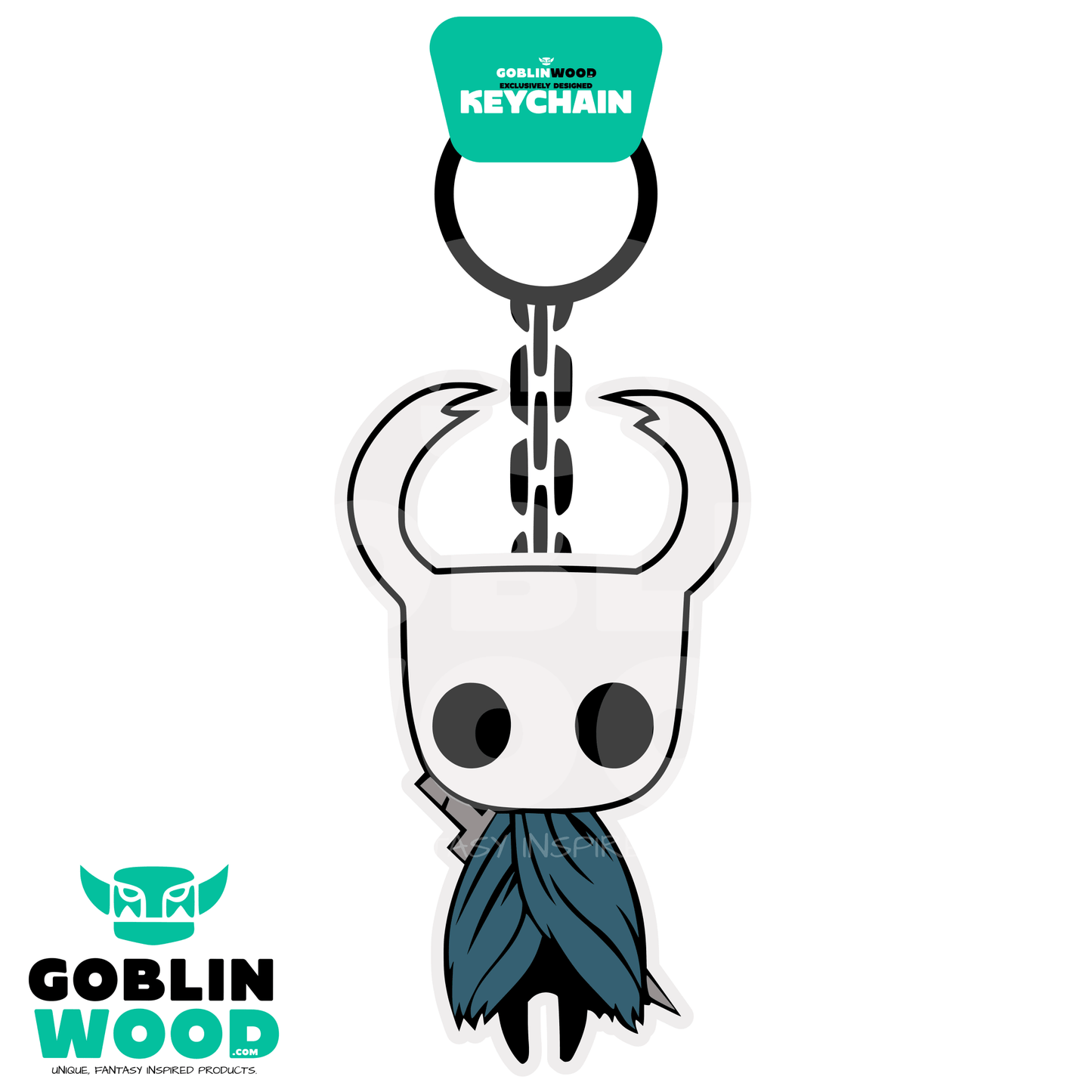Bug Knight - Acrylic Keychain -  - Goblin Wood Exclusive - Goblin Wood