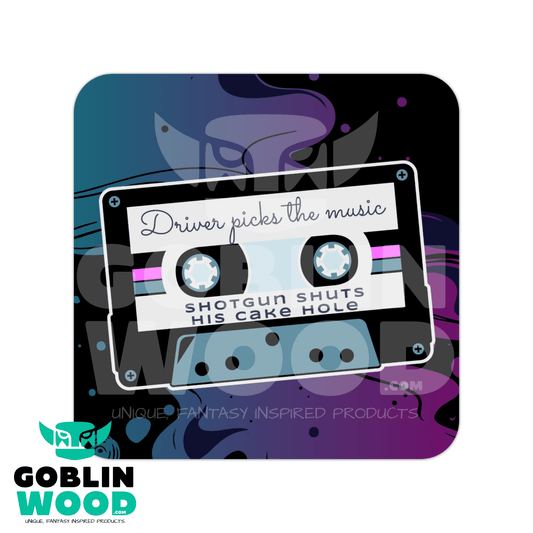 Cakehole - Drinks Coaster - Supernatural Inspired - Goblin Wood Exclusive - Goblin Wood