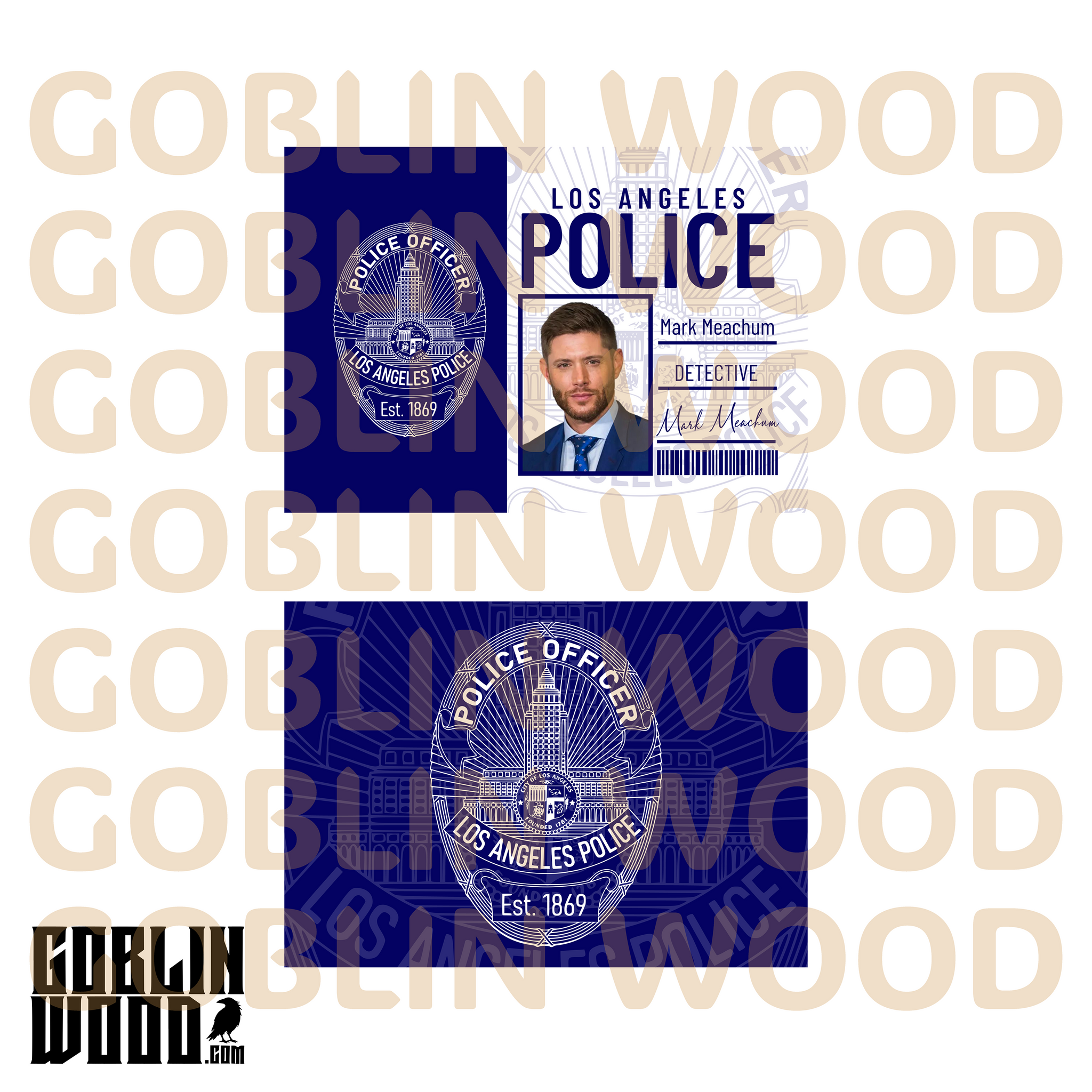 Mark Meachum - Police ID - Countdown Inspired - Goblin Wood Exclusive