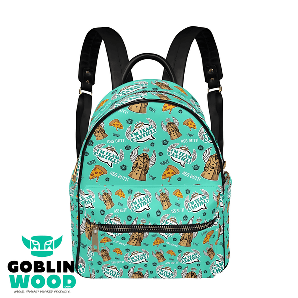Castiel - AOP Print Mini Backpack - Supernatural Inspired - Goblin Wood Exclusive - Goblin Wood