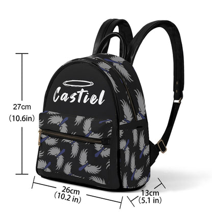 Castiel (Halo) - Mini Backpack - Supernatural Inspired - Goblin Wood Exclusive - Goblin Wood