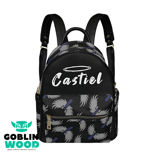 Castiel (Halo) - Mini Backpack - Supernatural Inspired - Goblin Wood Exclusive - Goblin Wood