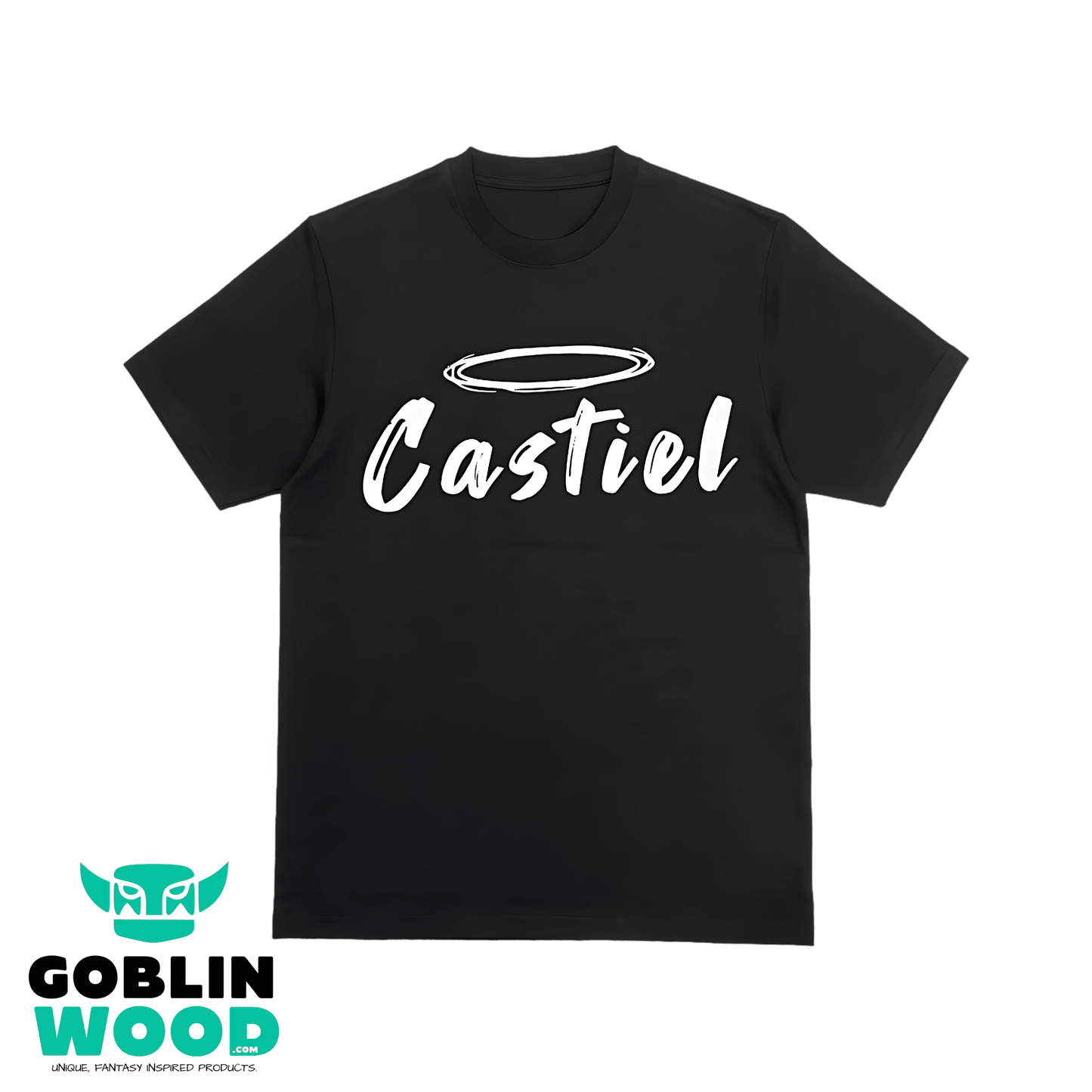 Castiel (Halo) - Premium T-Shirt - Supernatural Inspired - Goblin Wood Exclusive - Goblin Wood