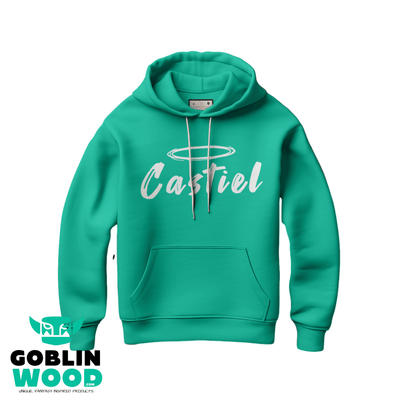 Castiel (Halo) - Spring Green Premium Hoody - Supernatural Inspired - Goblin Wood Exclusive