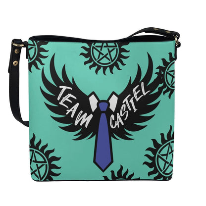 Castiel (Wings) - Cross Body Bucket Bag - Supernatural Inspired - Goblin Wood Exclusive - Goblin Wood