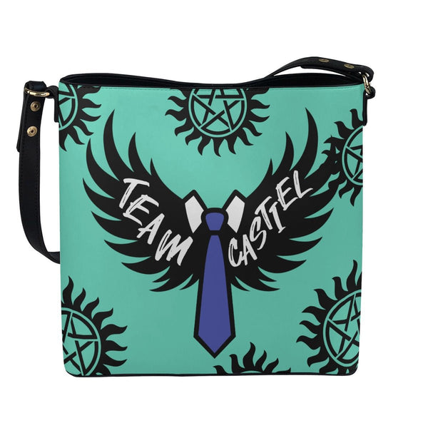Castiel (Wings) - Cross Body Bucket Bag - Supernatural Inspired - Goblin Wood Exclusive - Goblin Wood