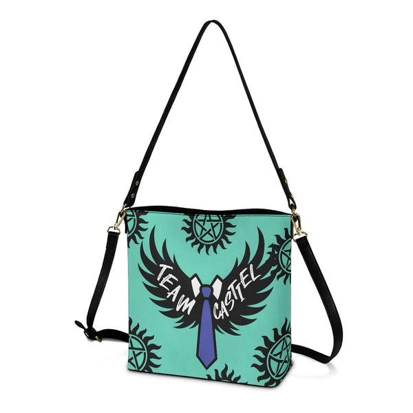 Castiel (Wings) - Cross Body Bucket Bag - Supernatural Inspired - Goblin Wood Exclusive - Goblin Wood