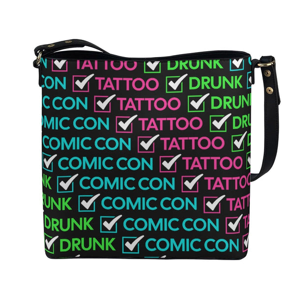 Charlie - AOP Cross Body Bucket Bag - Supernatural Inspired - Goblin Wood Exclusive - Goblin Wood