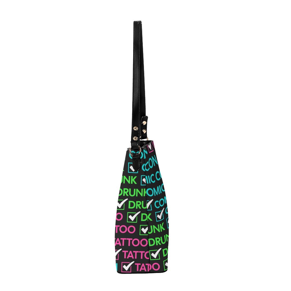 Charlie - AOP Cross Body Bucket Bag - Supernatural Inspired - Goblin Wood Exclusive - Goblin Wood