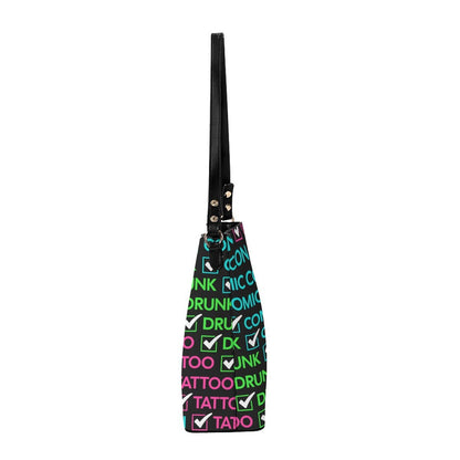 Charlie - AOP Cross Body Bucket Bag - Supernatural Inspired - Goblin Wood Exclusive - Goblin Wood