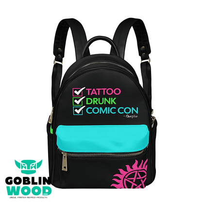 Charlie (Blue) - Mini Backpack - Supernatural Inspired - Goblin Wood Exclusive - Goblin Wood