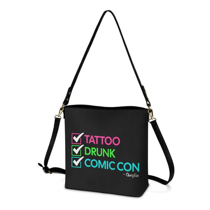 Charlie - Cross Body Bucket Bag - Supernatural Inspired - Goblin Wood Exclusive - Goblin Wood
