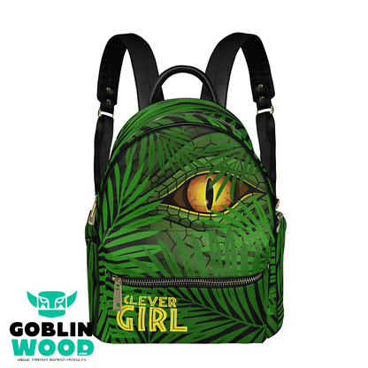 Clever Girl - Mini Backpack - Jurassic Park Inspired - Goblin Wood Exclusive - Goblin Wood