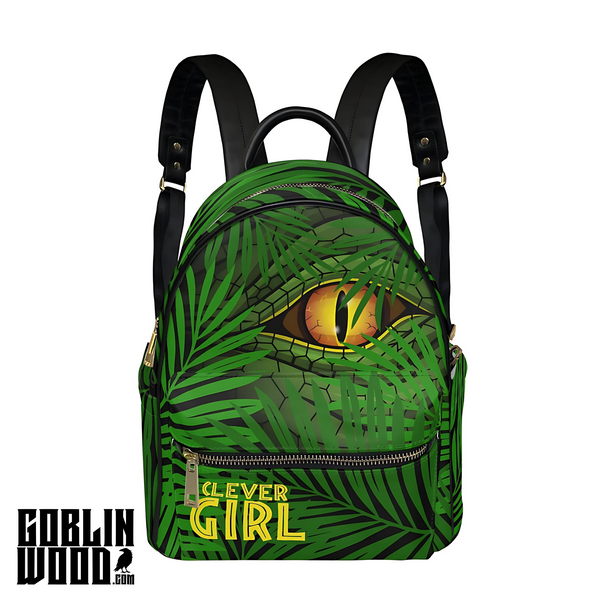 Clever Girl - Mini Backpack - Jurassic Park Inspired - Goblin Wood Exclusive