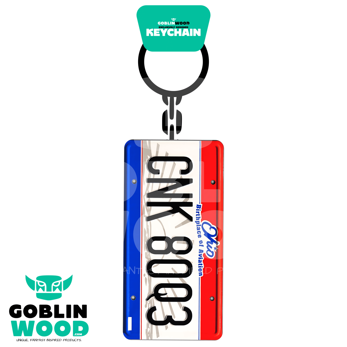 CNK 80Q3 - Acrylic Keychain - Supernatural Inspired - Goblin Wood Exclusive - Goblin Wood