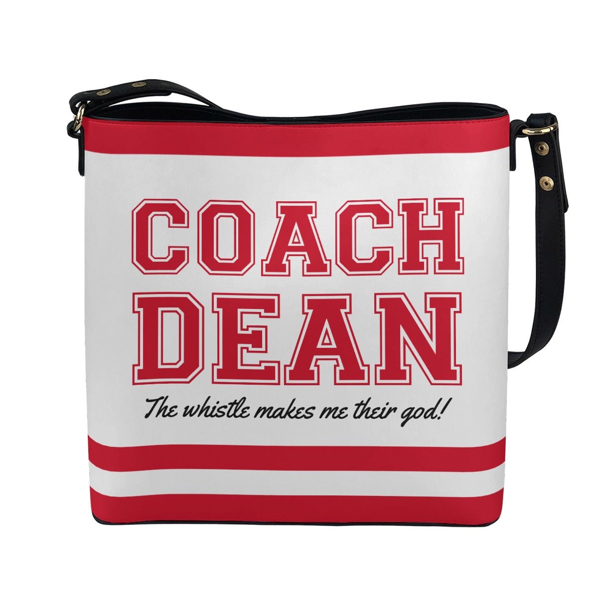 Coach Dean - White Cross Body Bucket Bag - Supernatural Inspired - Goblin Wood Exclusive - Goblin Wood