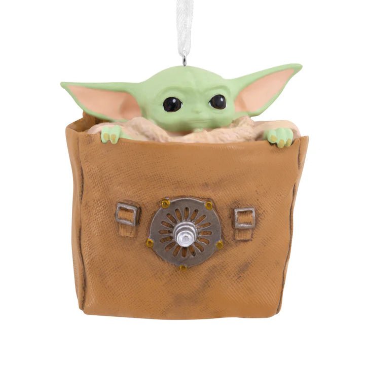 Collectable Star Wars The Mandalorian - Grogu in Bag Ornament - Goblin Wood
