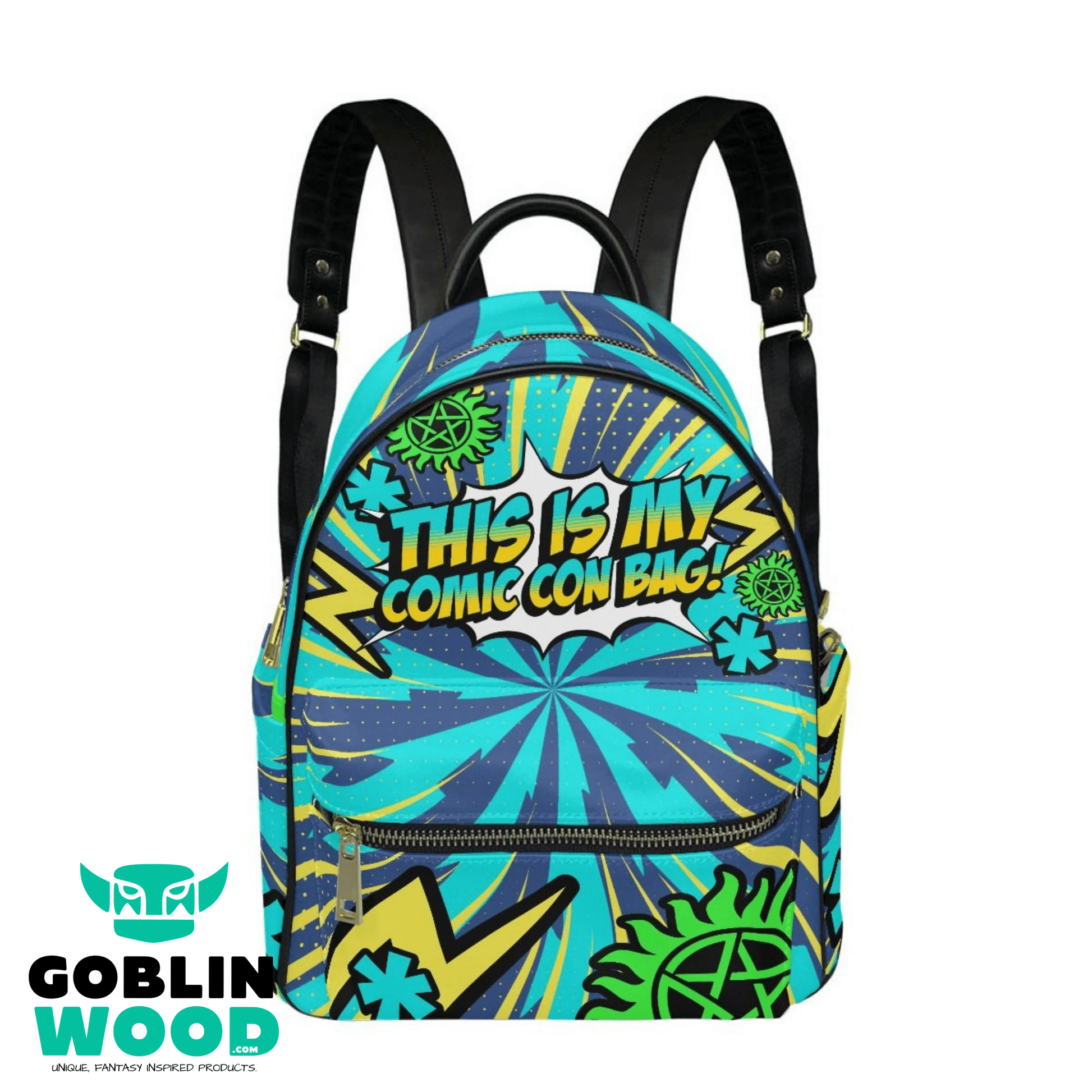 Comic Con 2 - Mini Backpack - Supernatural Inspired - Goblin Wood Exclusive - Goblin Wood