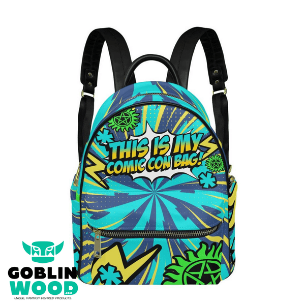 Comic Con 2 - Mini Backpack - Supernatural Inspired - Goblin Wood Exclusive - Goblin Wood