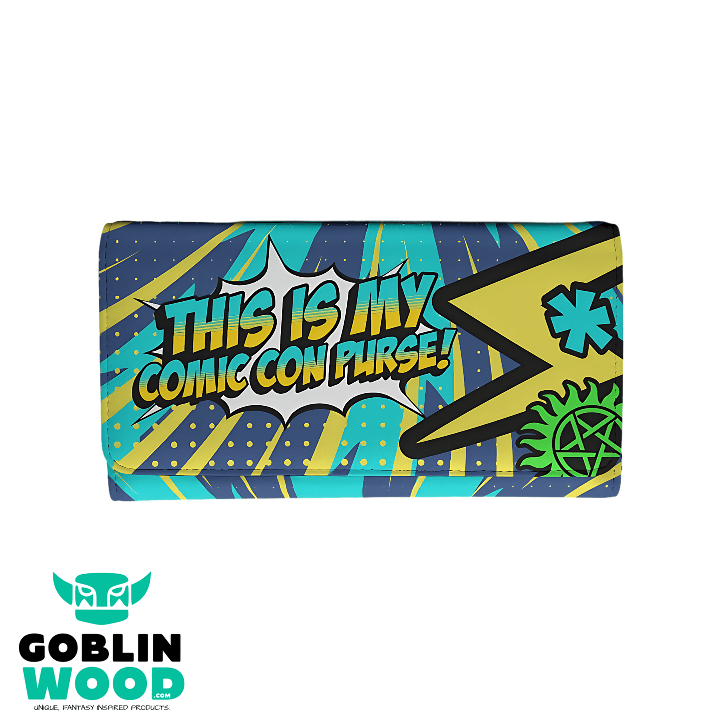 Comic Con 2 - Supernatural Inspired AOP Purse - Goblin Wood Exclusive - Goblin Wood