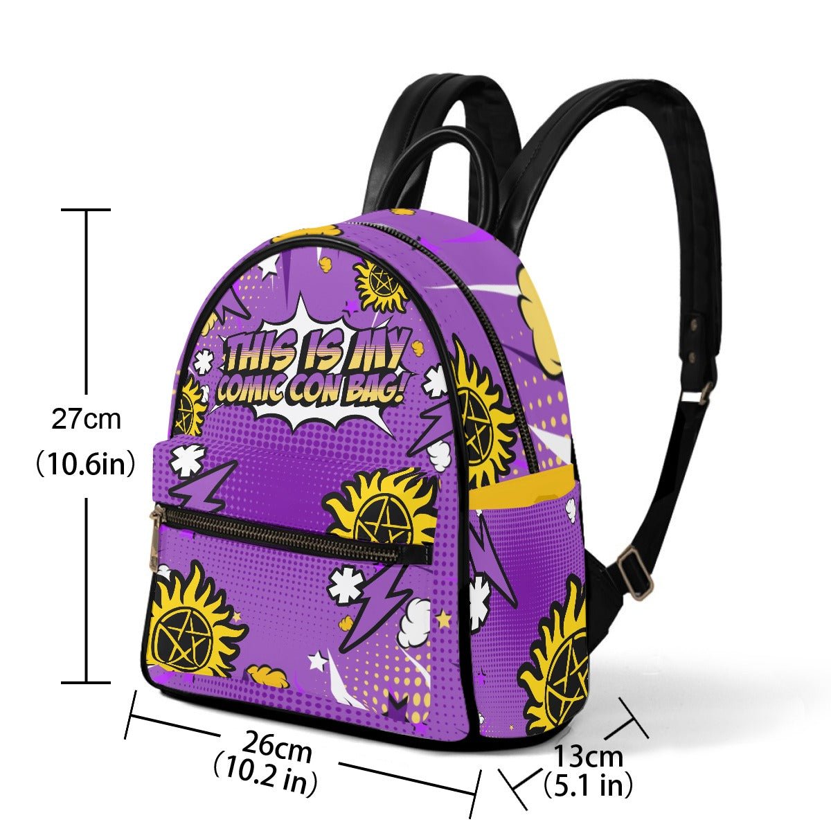 Comic Con 3 - Mini Backpack - Supernatural Inspired - Goblin Wood Exclusive - Goblin Wood