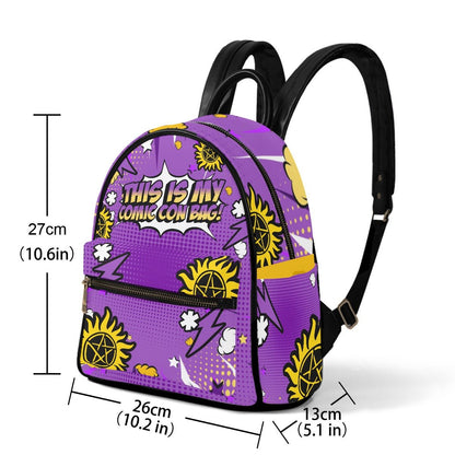 Comic Con 3 - Mini Backpack - Supernatural Inspired - Goblin Wood Exclusive - Goblin Wood