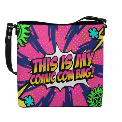 Comic Con - AOP Cross Body Bucket Bag - Supernatural Inspired - Goblin Wood Exclusive - Goblin Wood