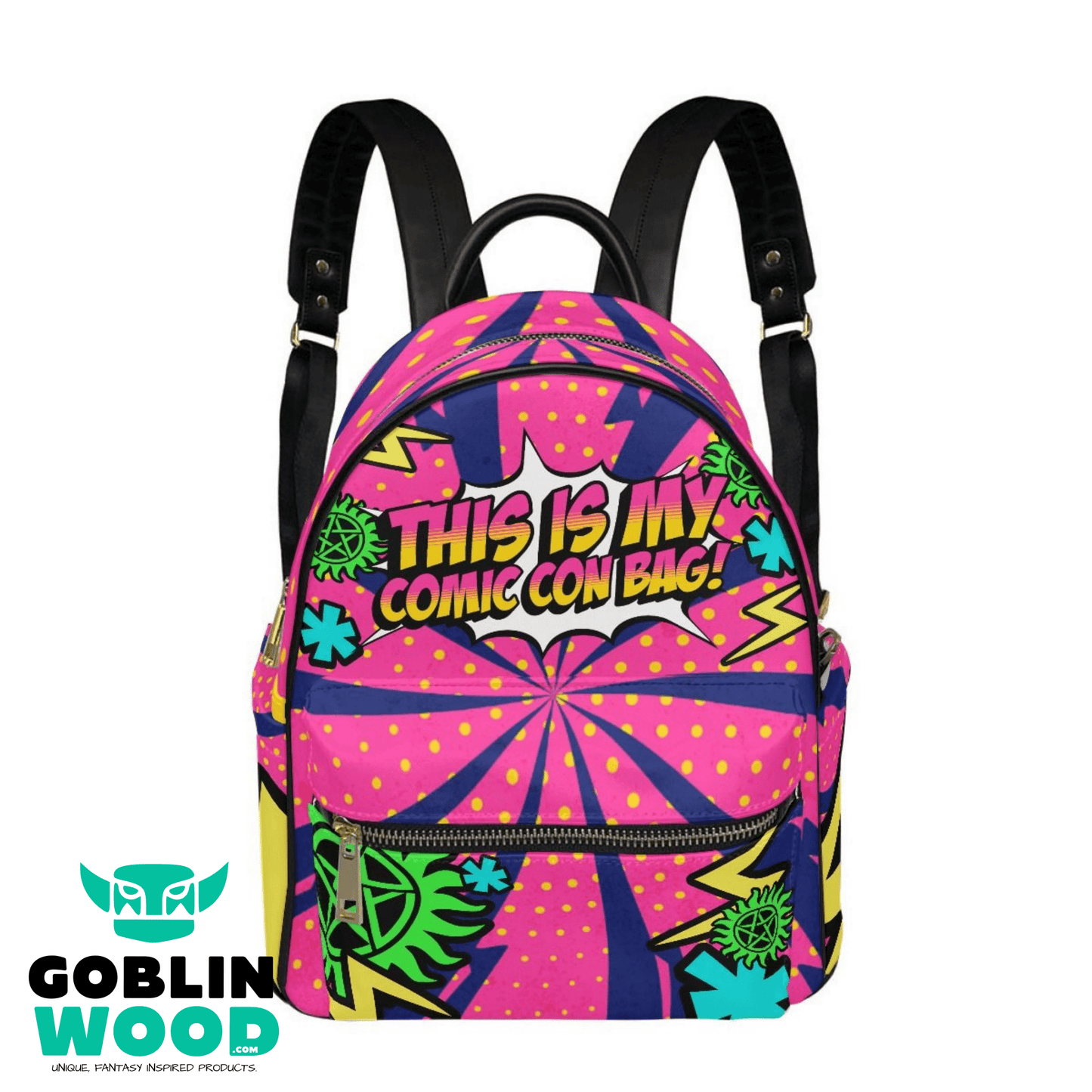 Comic Con - Mini Backpack - Supernatural Inspired - Goblin Wood Exclusive - Goblin Wood