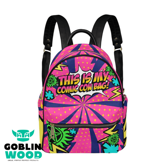 Comic Con - Mini Backpack - Supernatural Inspired - Goblin Wood Exclusive - Goblin Wood