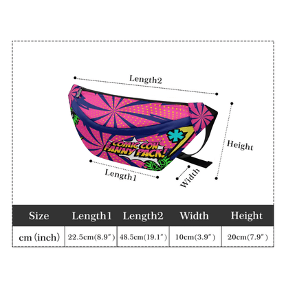 Comic Con - Retro Fanny Pack - Supernatural Inspired - Goblin Wood Exclusive - Goblin Wood