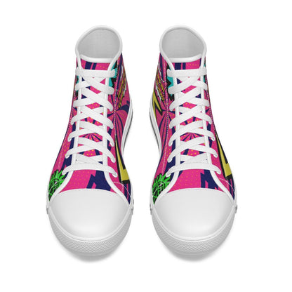 Comicon - Canvas Hi - Top Shoe - Supernatural Inspired - Goblin Wood Exclusive - Goblin Wood
