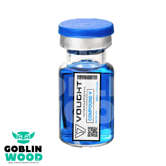 Compound V - Vial - The Boys Inspired - Goblin Wood Exclusive - Goblin Wood