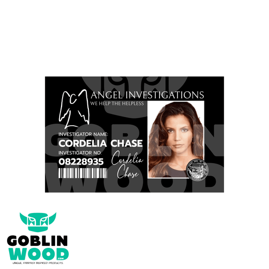 Cordelia - ID Badge - Angel Inspired - Goblin Wood Exclusive - Goblin Wood